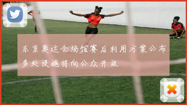 东京奥运会场馆赛后利用方案公布多处设施将向公众开放